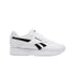 Sneakers bianche e nere con soletta interna OrthoLite Reebok Royal Glide, Brand, SKU s313000053, Immagine 0
